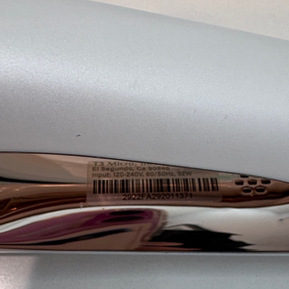 T3 Smooth ID 1” Hair Straightener Flat Iron - Picture 3 of 4